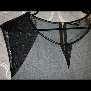 Cute shirt with lace detail